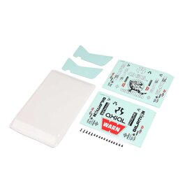 AXIAL AXI-2187 BODY PANEL SET FOR GILAMON AXP8: CLEAR