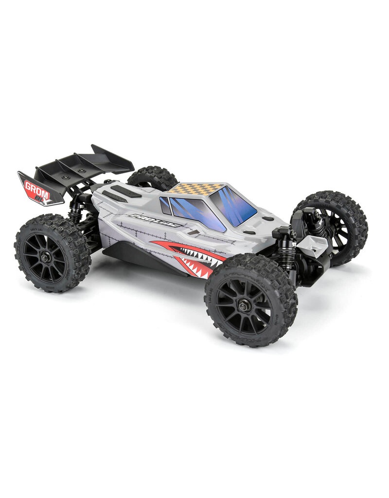 PROLINE RACING PRO367114 AXIS TOUGH-COLOR GREY BODY FOR ARRMA TYPHON GROM