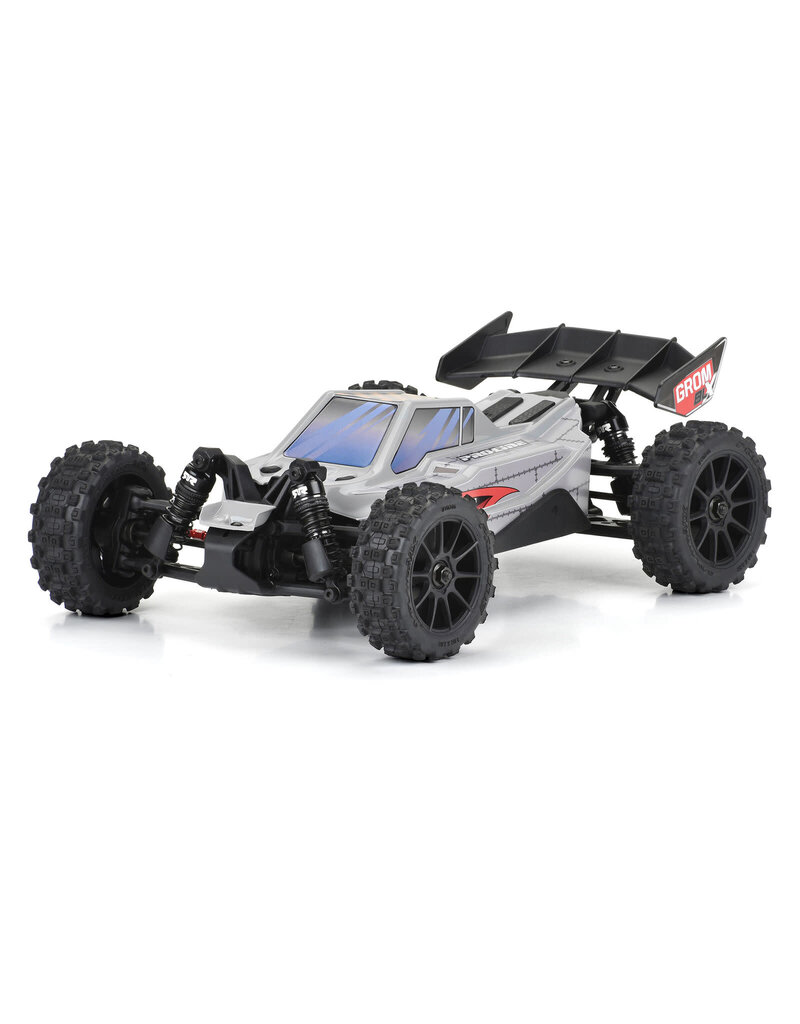 PROLINE RACING PRO367114 AXIS TOUGH-COLOR GREY BODY FOR ARRMA TYPHON GROM