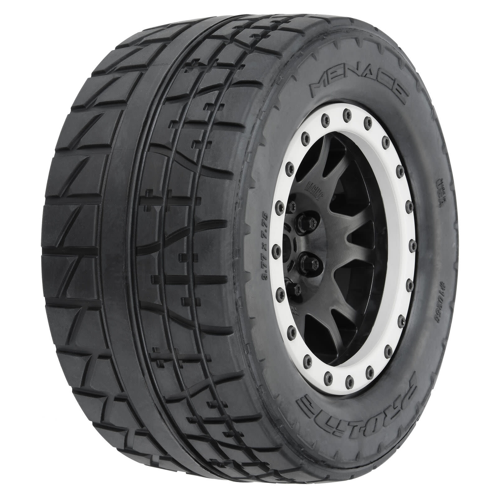 PRO1025613 MENACE 1/5 HP BELTED PRO-LOC F/R X-MAXX MTD 24MM BLK/GRY IMPULSE (2)
