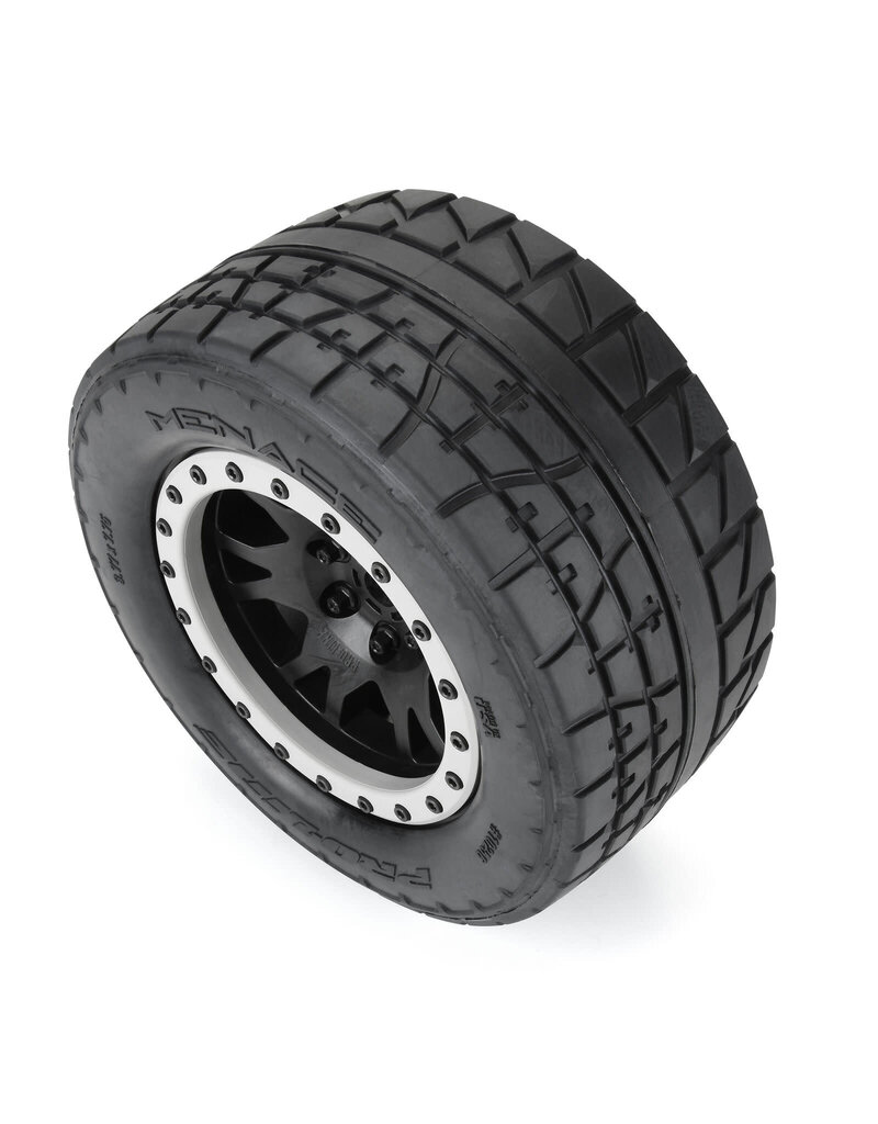 PROLINE RACING PRO1025613 MENACE 1/5 HP BELTED PRO-LOC F/R X-MAXX MTD 24MM BLK/GRY IMPULSE (2)
