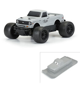 PROLINE RACING PRO325114 1972 CHEVY C-10 TOUGH-COLOR  BODY: STONE GRAY