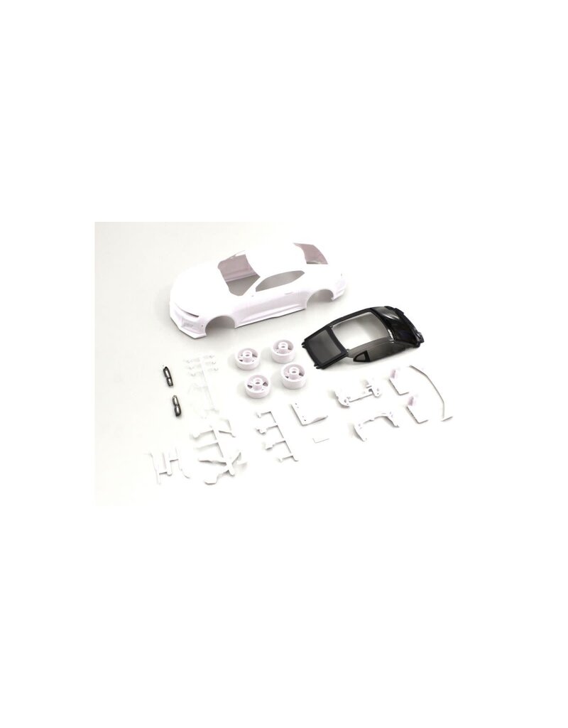 KYOSHO KYOMZN199 CHEVROLET CAMARO ZL1 1LE WHITE BODY SET W/ RIMS FOR RWD