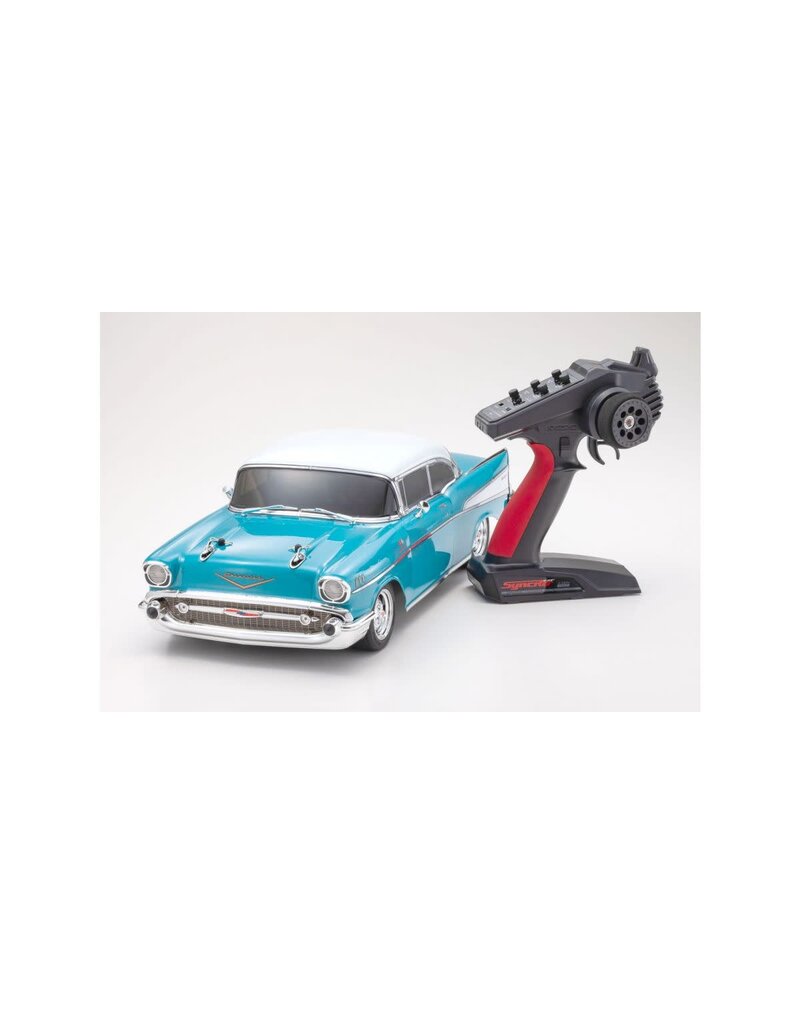 KYOSHO KYO34433T1C FAZER MKII 1957 BEL AIR COUPE TURQUOISE