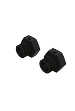 ARRMA ARA311117 ALUMINUM WHEEL HEX 17MM, 16.5MM THICK, BLACK (2)