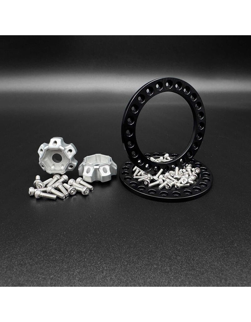 REEFS RC SEHREEFS205 1.9 ALUMINUM "BLADES" BEADLOCK WHEELS (2)