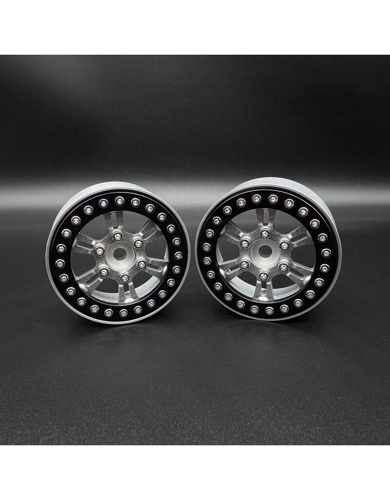 REEFS RC SEHREEFS205 1.9 ALUMINUM "BLADES" BEADLOCK WHEELS (2)