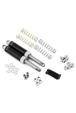 HOT RACING HRATD100T08 INTERNAL SPRING AIR SHOCKS 100MM: SILVER (2)