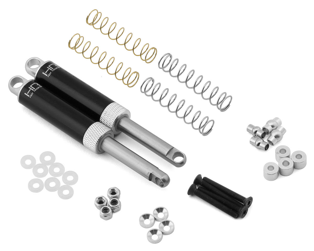 HRATD100T08 INTERNAL SPRING AIR SHOCKS 100MM: SILVER (2)