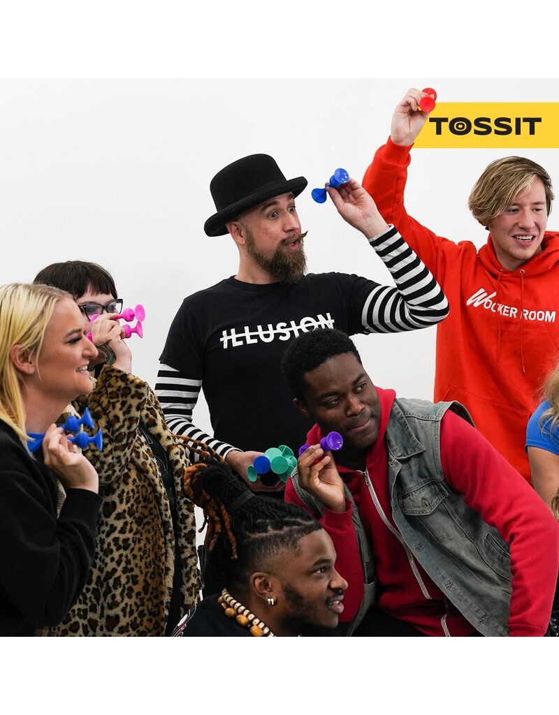 TOSSIT MT TOSS-IT GAME BLUE/ YELLOW 7PC