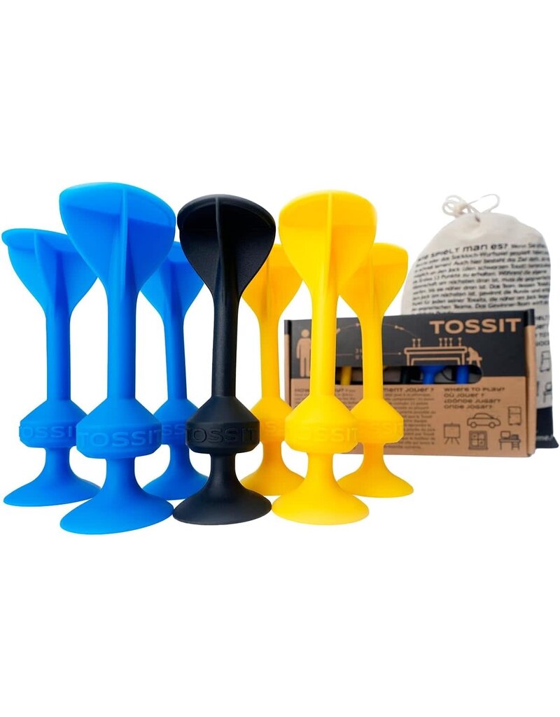 TOSSIT MT TOSS-IT GAME BLUE/ YELLOW 7PC