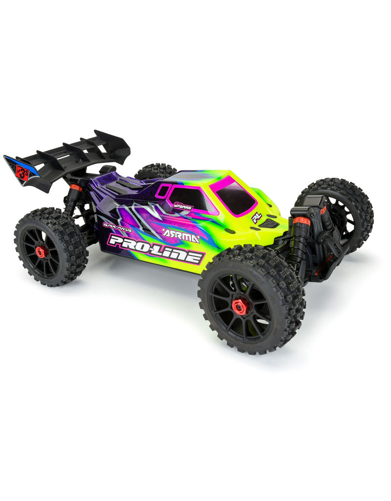 PROLINE RACING PRO364600 AXIS CLEAR BODY FOR ARRMA TYPHON 223S  (CLEAR)