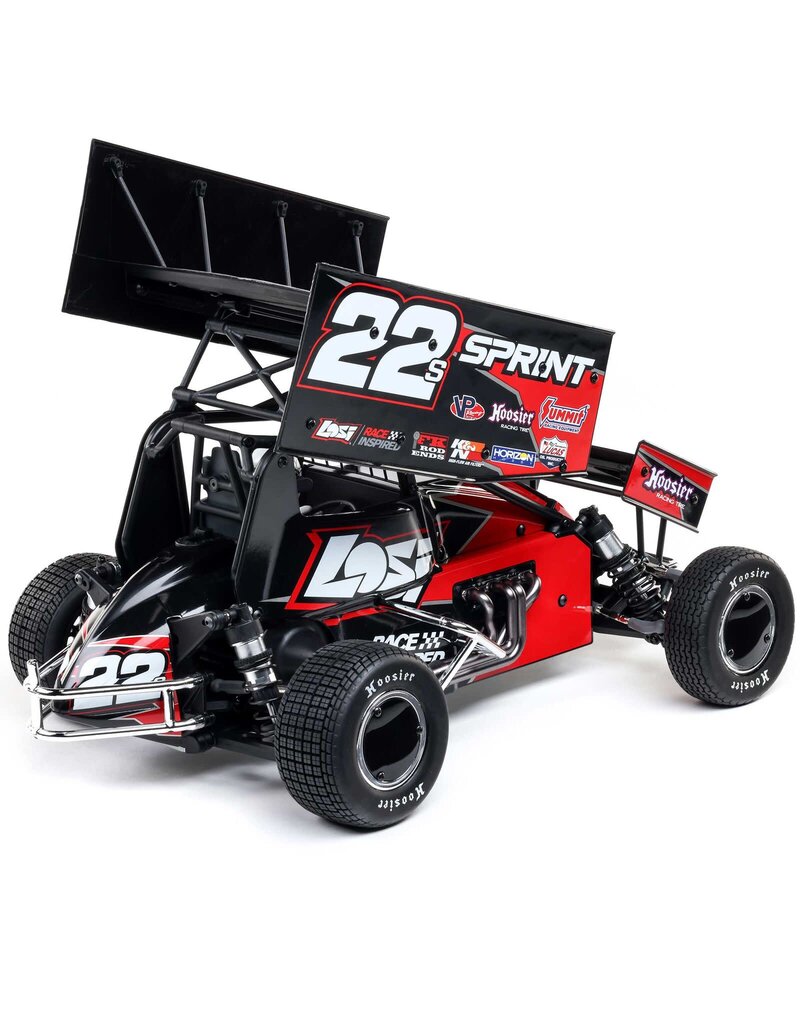 LOSI LOS-2359 LOSI 1/10 22S SPRINT 2WD BRUSHLESS RTR (BATTERY & CHARGER INCLUDED), RED