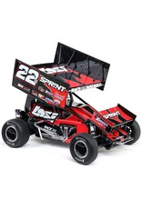 LOSI LOS-2359 LOSI 1/10 22S SPRINT 2WD BRUSHLESS RTR (BATTERY & CHARGER INCLUDED), RED