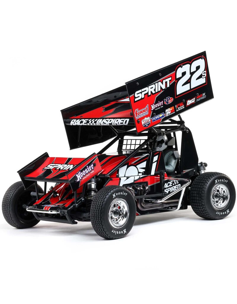 LOSI LOS-2359 LOSI 1/10 22S SPRINT 2WD BRUSHLESS RTR (BATTERY & CHARGER INCLUDED), RED