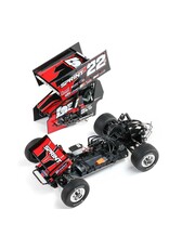 LOSI LOS-2359 LOSI 1/10 22S SPRINT 2WD BRUSHLESS RTR (BATTERY & CHARGER INCLUDED), RED