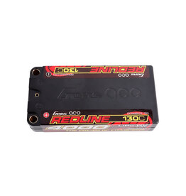 GENS ACE GEA40002S13D5 2S LIPO 7.6V 4400MAH 130C LIHV SHORTY HARDCASE BATTERY: 5MM