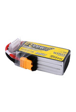 TATTU TAA10504S95X6 TATTU 1050MAH 4S 95C 14.8V R-LINE LIPO BATTERY PACK: XT60