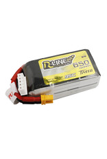 TATTU TAA6504S95XT3 TATTU 650MAH 4S 14.8V 95C R-LINE LIPO BATTERY PACK: XT30