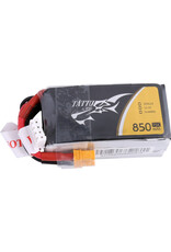 TATTU TAA8503S75XT3 TATTU 850MAH 3S 11.1V 75C LIPO BATTERY PACK: XT30