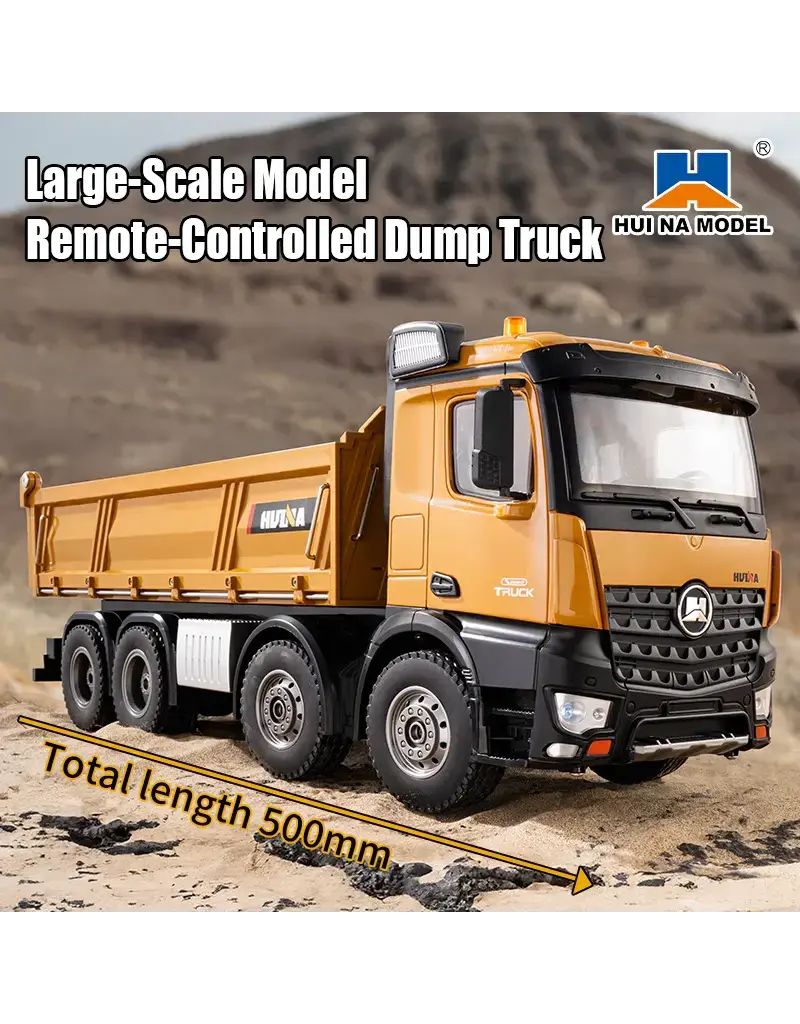 HUINA HUN11536 8X8 RC DUMP TRUCK
