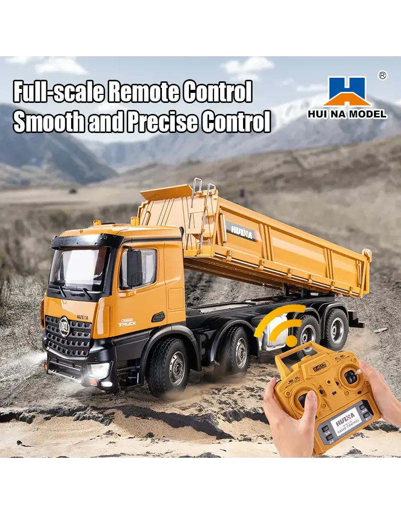 HUINA HUN11536 8X8 RC DUMP TRUCK