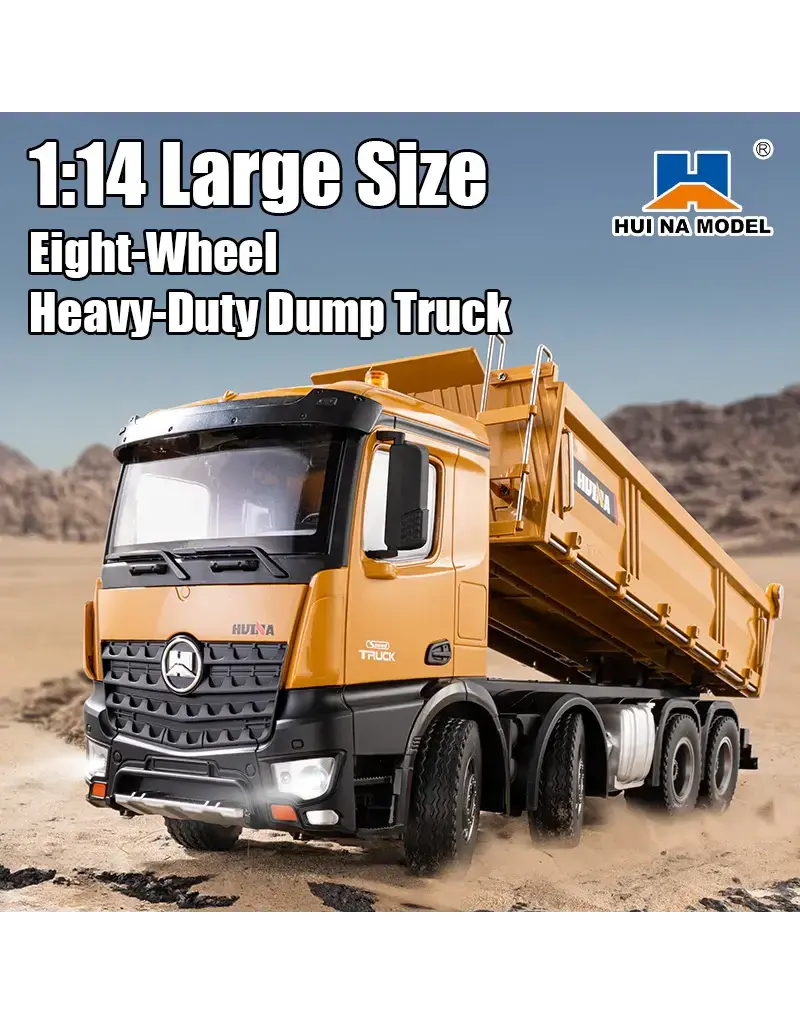 HUINA HUN11536 8X8 RC DUMP TRUCK
