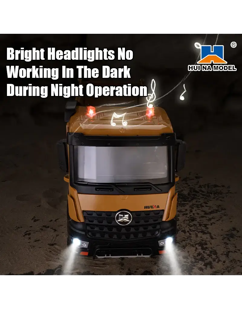 HUINA HUN11536 8X8 RC DUMP TRUCK