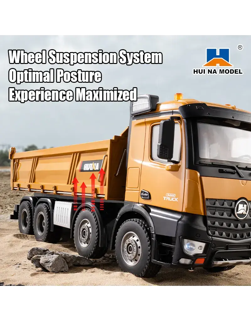 HUINA HUN11536 8X8 RC DUMP TRUCK