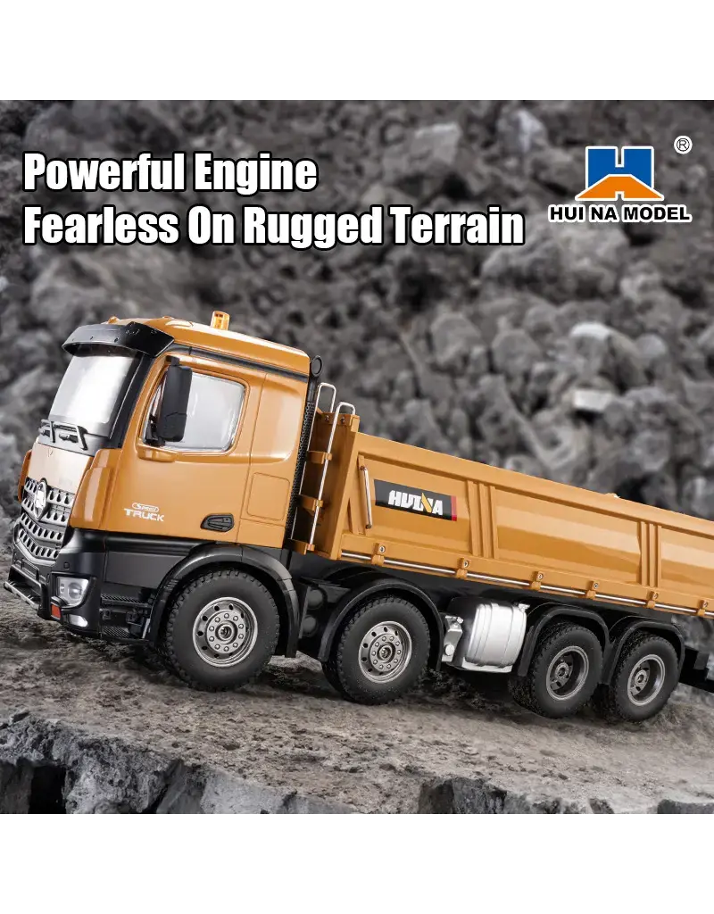 HUINA HUN11536 8X8 RC DUMP TRUCK