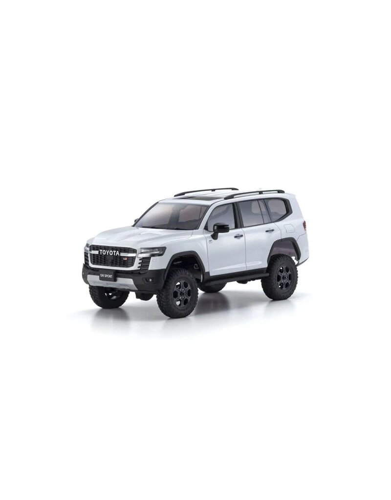 KYOSHO KYO32538PW MINI-Z 4X4 READYSET TOYOTA LAND CRUISER 300 GR SPORT PRECIOUS WHITE PEARL