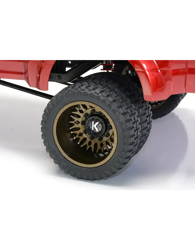 CEN RACING CEG8989 FORD F450 KG1 EDITION 1/10 4WD RTR, RED CANDY APPLE