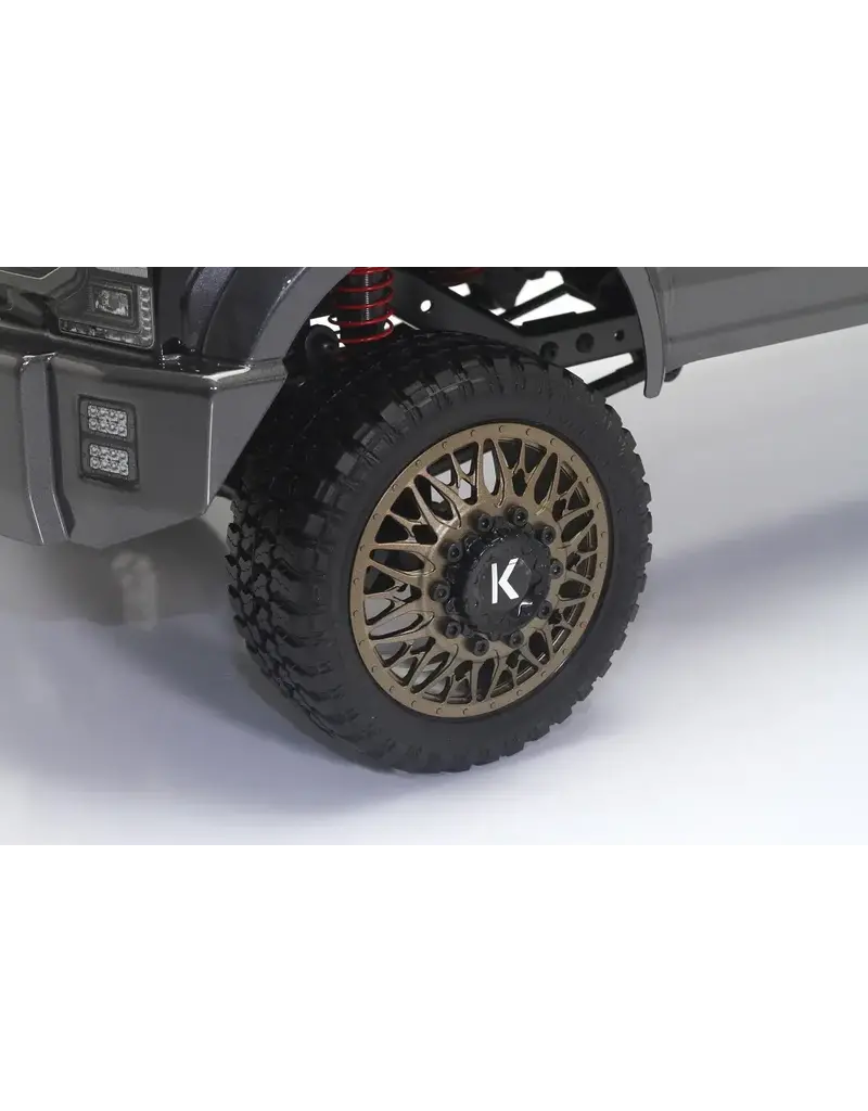 CEN RACING CEG8987 FORD F450 KG1 EDITION 1/10 4WD RTR, GREY TITANIUM