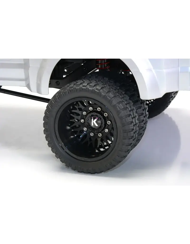 CEN RACING CEG8988 FORD F450 KG1 EDITION 1/10 4WD RTR, SILVER MERCURY