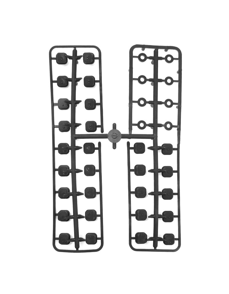 TEKNO RC TKR5165 V2 HINGE PIN INSERTS WHEELBASE SHIMS: EB, NB, ET, NT, SCT