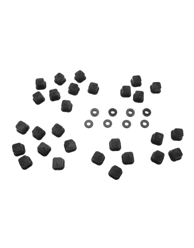 TEKNO RC TKR5165 V2 HINGE PIN INSERTS WHEELBASE SHIMS: EB, NB, ET, NT, SCT