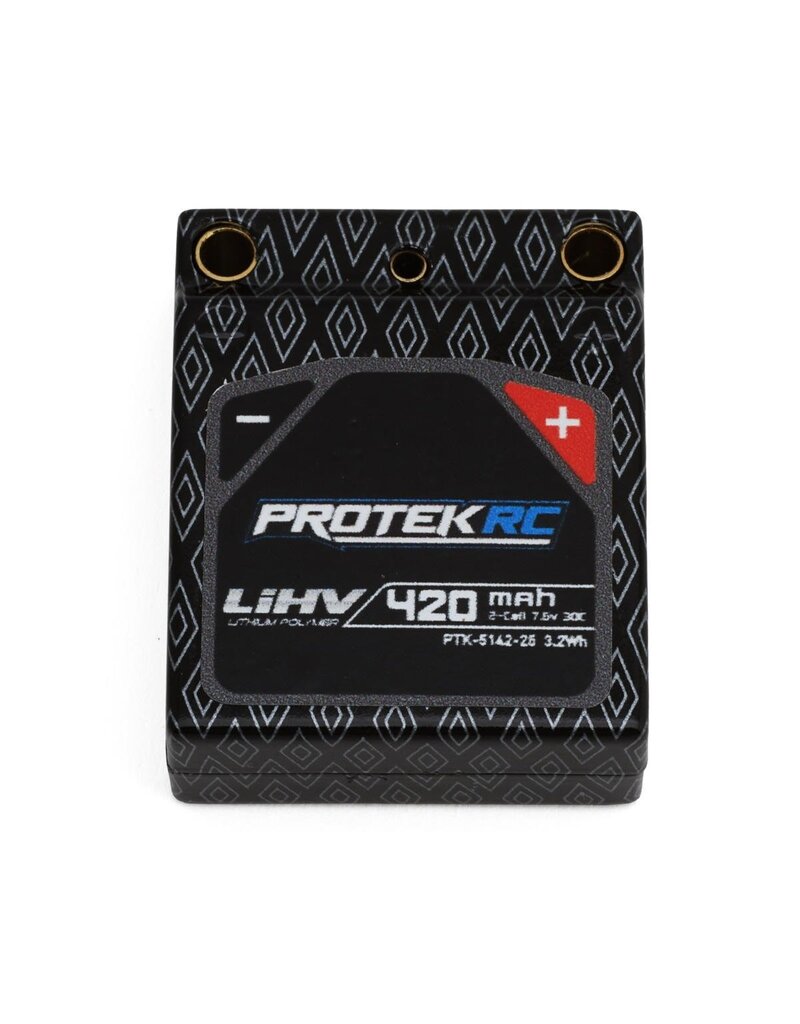 PROTEK RC PTK-5142-25 2S LIHV 7.6V 420MAH 30C (MICRO-B): 3.5MM