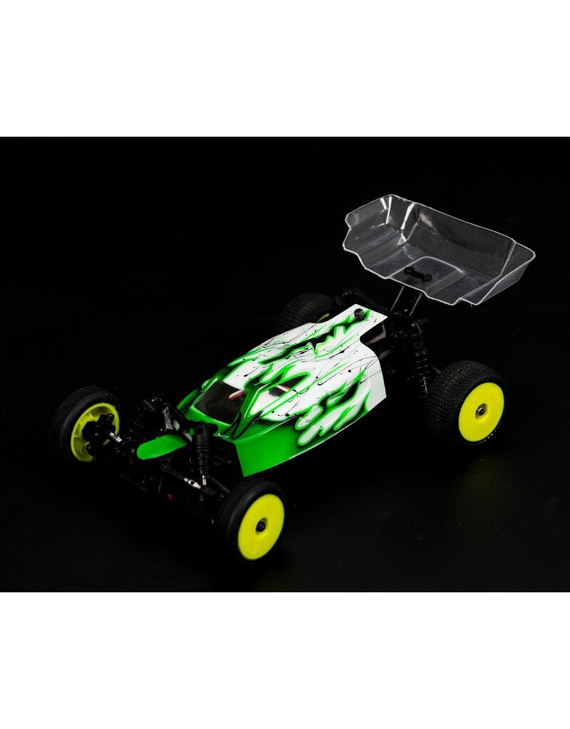 RADIANZ DESIGN RLM-1022 VELO LEXAN MICRO-B PRE-PAINTED BUGGY BODY: FLASHWRAP