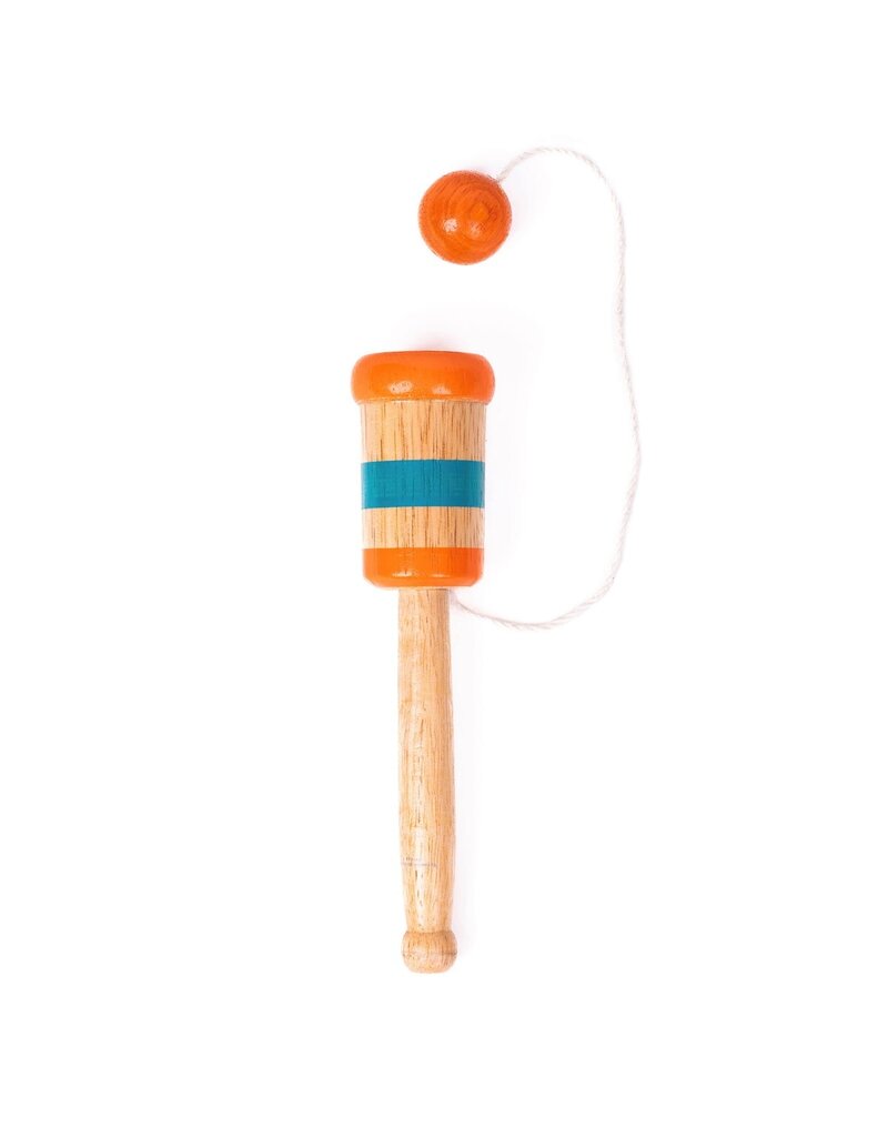 TOYSMITH TS619 WOOD CATCH BALL