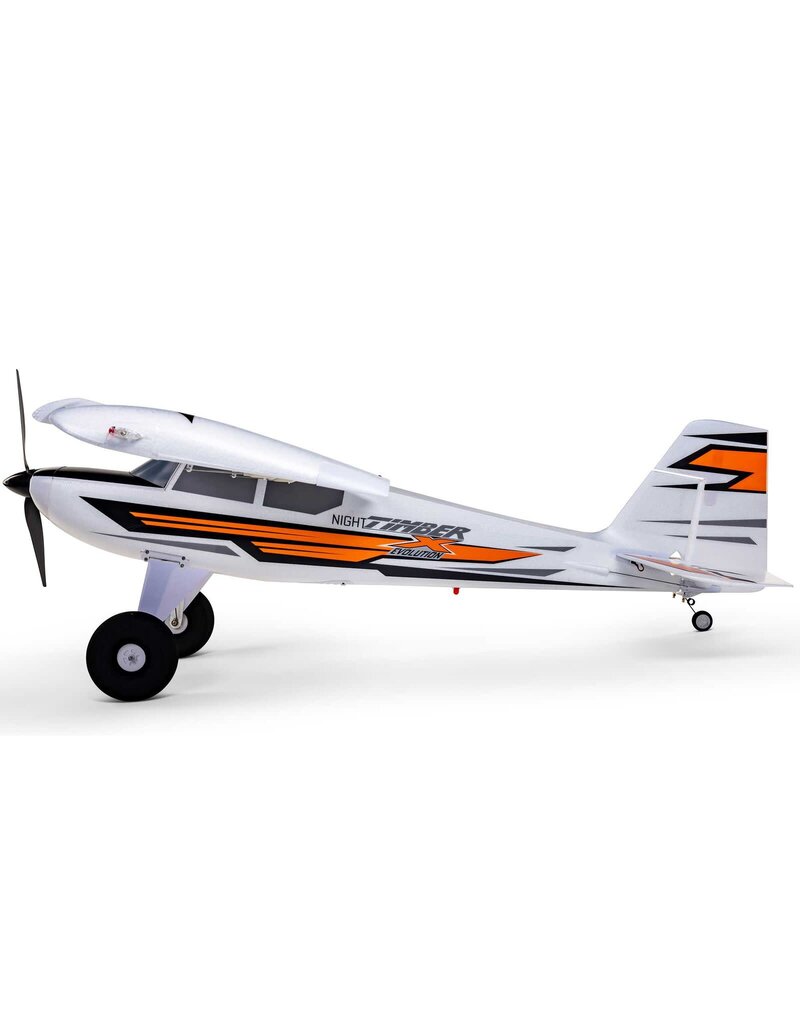 E-FLITE EFL013850 NIGHT TIMBER X EVOLUTION 1.2M BNF-BASIC WITH AS3X AND SAFE SELECT