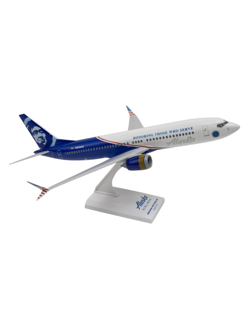 SKYMARKS SKR1180 1/130 SCALE ALASKA VETERANS 737MAX8