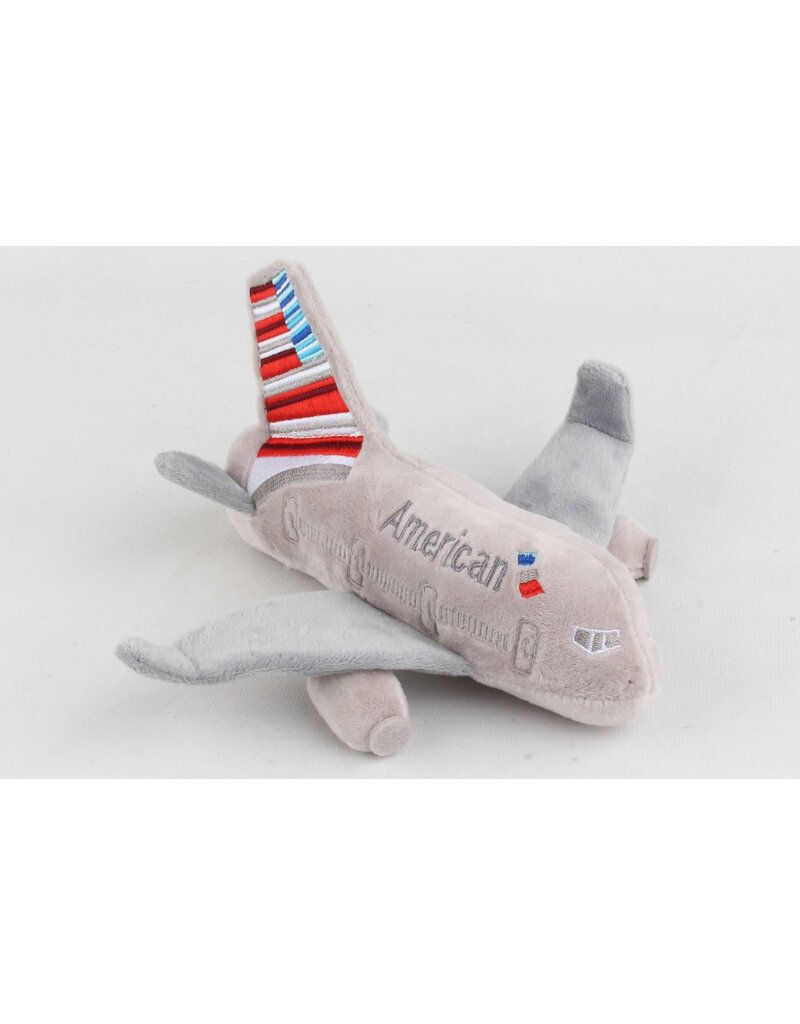 DARON WORLDWIDE MT004-1 AMERICAN AIRLINES PLUSH AIRPLANE