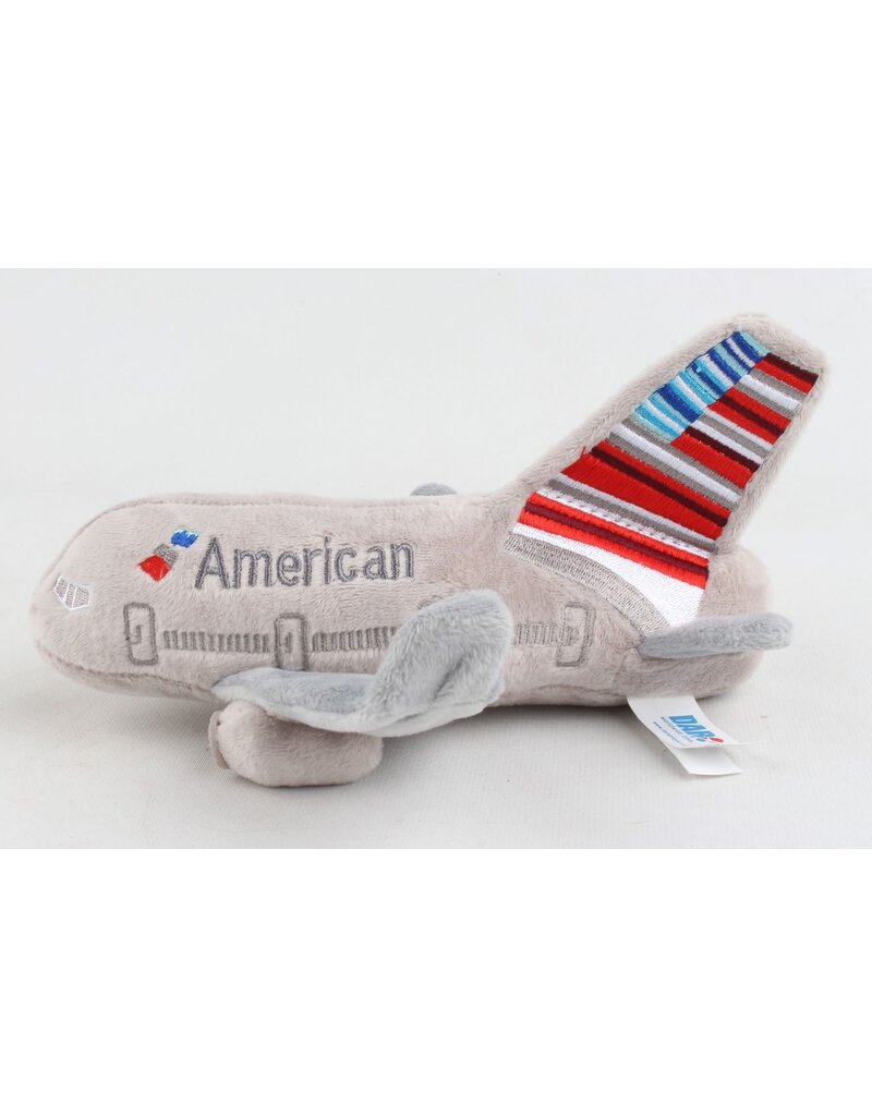 DARON WORLDWIDE MT004-1 AMERICAN AIRLINES PLUSH AIRPLANE