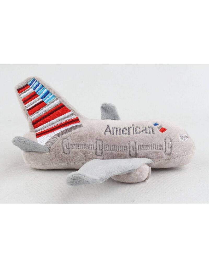DARON WORLDWIDE MT004-1 AMERICAN AIRLINES PLUSH AIRPLANE
