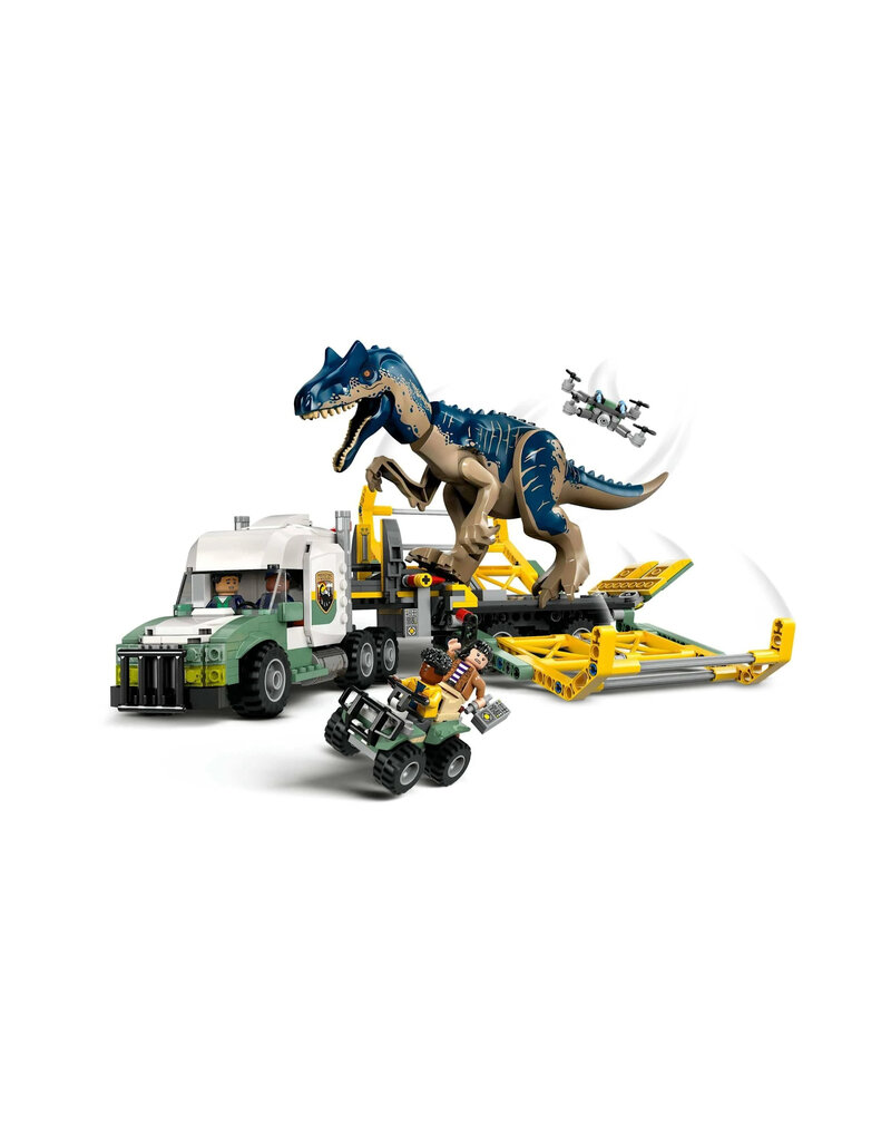 LEGO LEGO 76966 JURASSIC PARK DINOSAUR MISSIONS: ALLOSAURUS TRANSPORT TRUCK