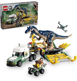 LEGO LEGO 76966 JURASSIC PARK DINOSAUR MISSIONS: ALLOSAURUS TRANSPORT TRUCK