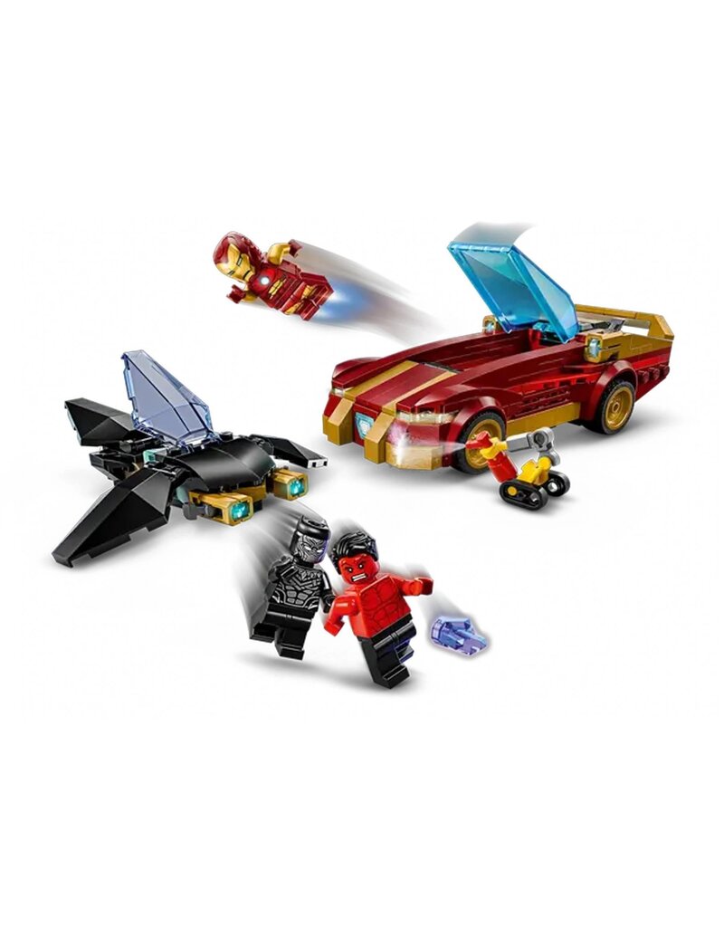 LEGO LEGO 76310 MARVEL IRON MAN CAR & BLACK PANTHER VS. RED HULK