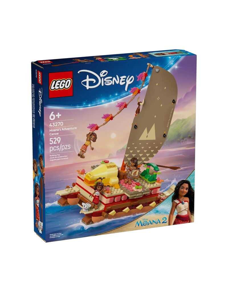 LEGO LEGO 43270 DISNEY MOANA'S ADVENTURE CANOE
