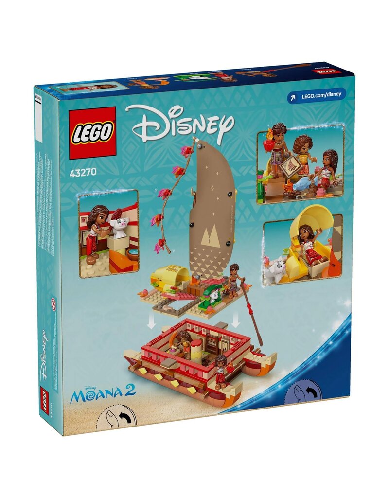LEGO LEGO 43270 DISNEY MOANA'S ADVENTURE CANOE