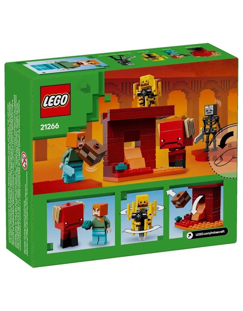 LEGO LEGO 21266 MINECRAFT THE NETHER LAVA BATTLE
